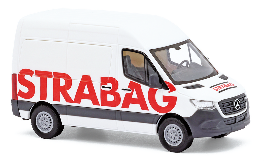 Bild von Busch 54007 H0 MB Sprinter kurz HD, Strabag