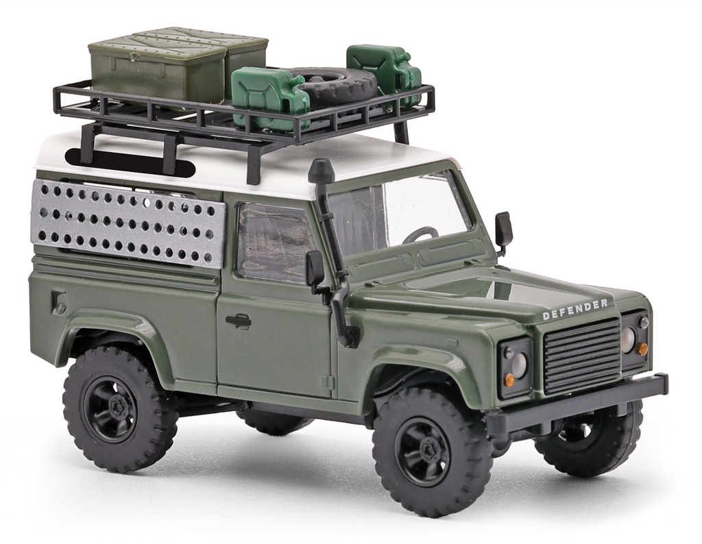Bild von Busch 54354 H0 Land Rover Defender 90, Expedition