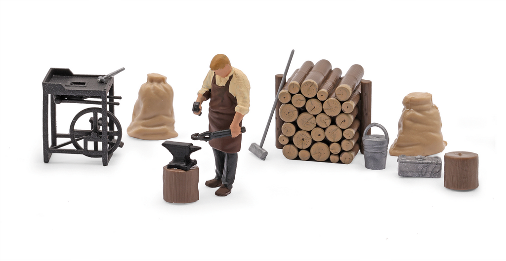 Picture of Busch 79856 H0 Action Set: Feldschmiede