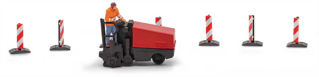 Picture of Busch 79875 H0 Action Set: Asphaltfräse