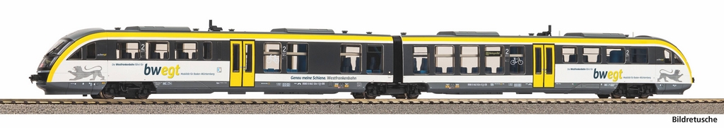 Picture of Piko 52979 H0 Dieseltriebwagen Desiro bwegt DB AG VI analog