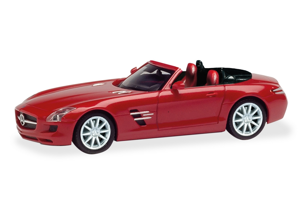 Picture of Herpa 024853-002 H0 Mercedes-Benz SLS AMG Roadster, feueropal
