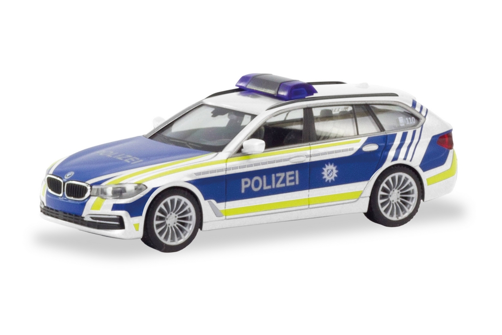 Picture of Herpa 098878 H0 BMW 5er Touring (G31) Polizei Bayern