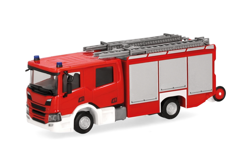Picture of Herpa 098892 H0 Scania CP28 Crewcab Löschfahrzeug Feuerwehr