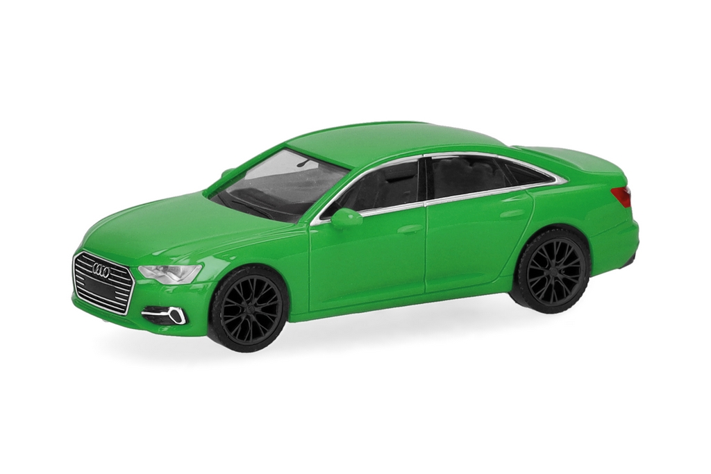 Picture of Herpa 420297-003 H0 Audi A6 Limousine, kyalami grün