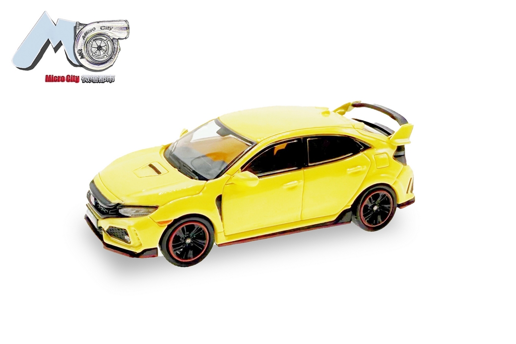 Picture of MicroCity 87MC000044 H0 Honda Civic Type R, gelb