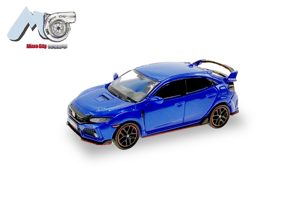 Picture of MicroCity 87MC000045 H0 Honda Civic Type R, blau