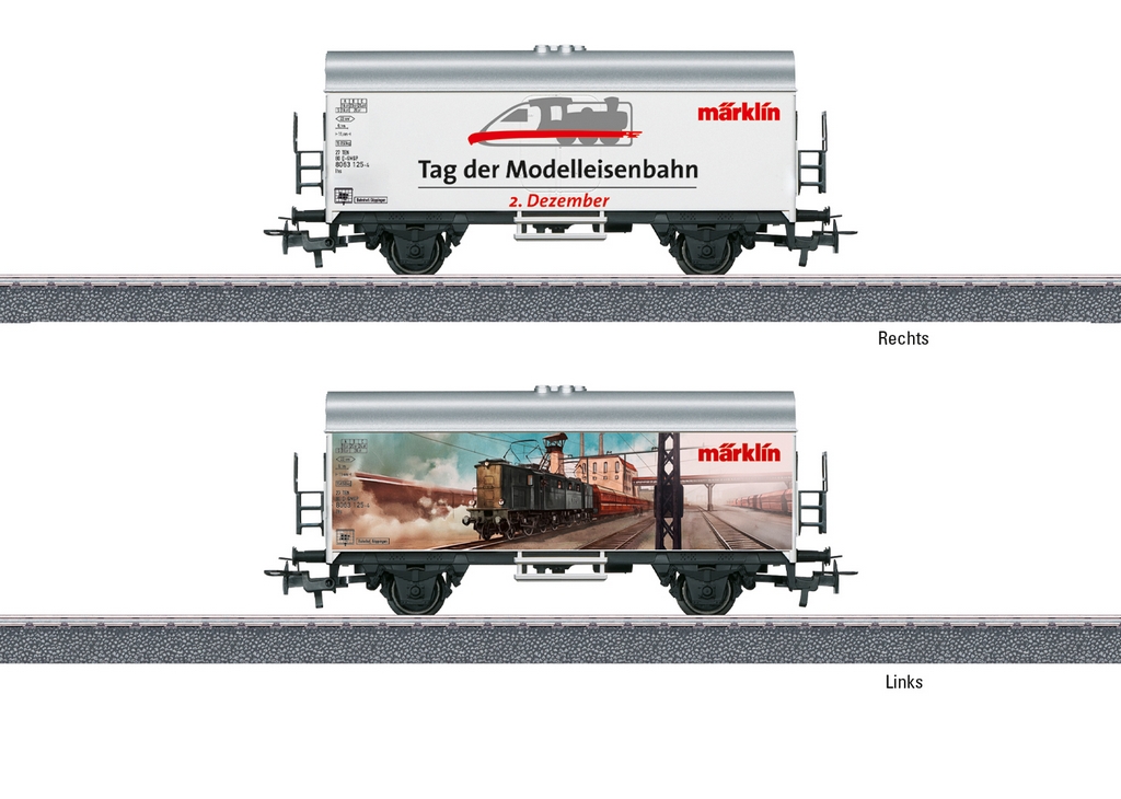 Picture of Märklin 44226 H0 Wagen Internationaler Tag der Modelleisenbahn 2025