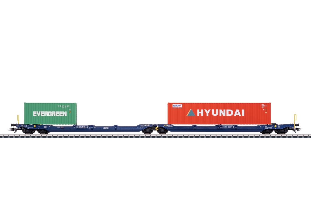 Picture of Märklin 47474 H0 Doppel-Taschenwagen Sdggmrss VTG