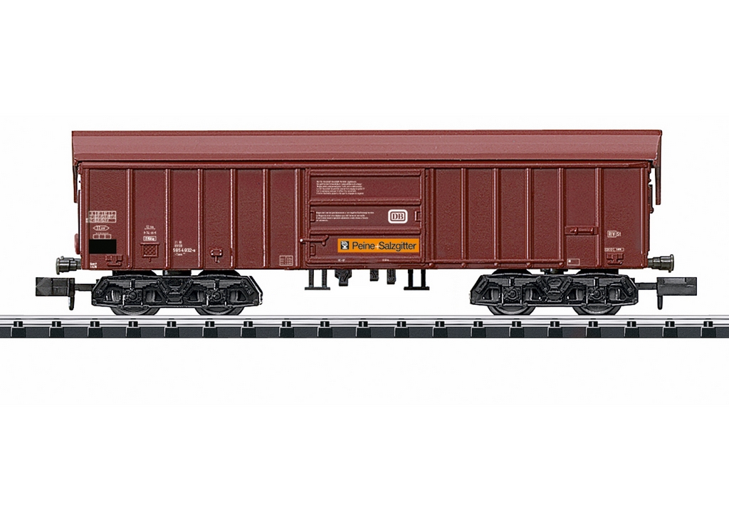 Bild von Trix 18951 N Schwenkdachwagen Stahltransport