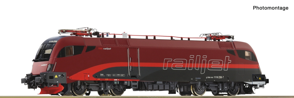 Picture of Roco 7500208 H0 Elektrolok 1116 238-7 Railjet ÖBB DC