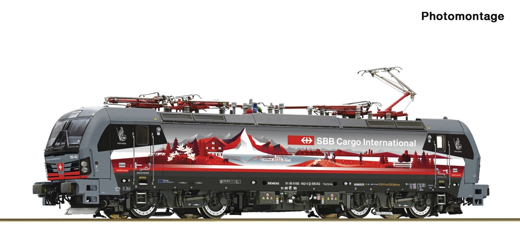 Bild von Roco 7510073 H0 Elektrolok 193 452-0 Schweizpiercer SBB DCC
