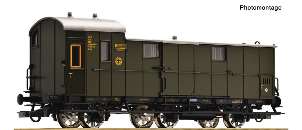 Picture of Roco 6200256 H0 Gepäckwagen DRG DC
