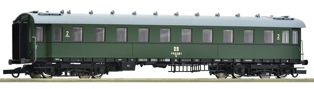 Picture of Roco 6200202 H0 Einheits-Schnellzugwagen 2. Klasse DR