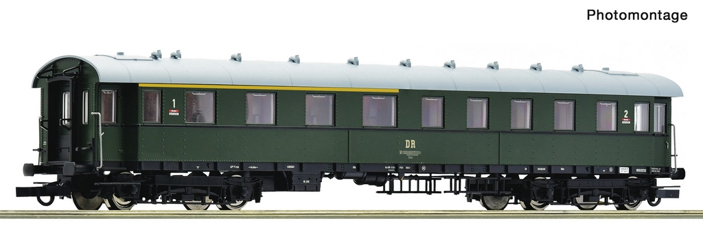 Picture of Roco 6200205 H0 Einheits-Schnellzugwagen 1./2. Klasse DR DC