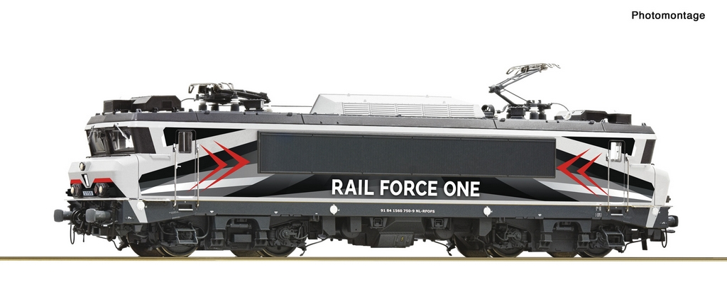 Picture of Roco 7500165 H0 Elektrolok 1750 RAIL FORCE ONE DC
