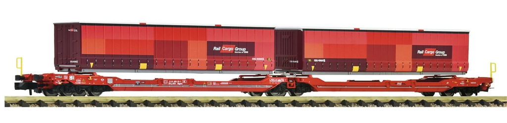 Fleischmann 6660133 N Doppeltaschen-Gelenkwagen T3000e ÖBB/RCW