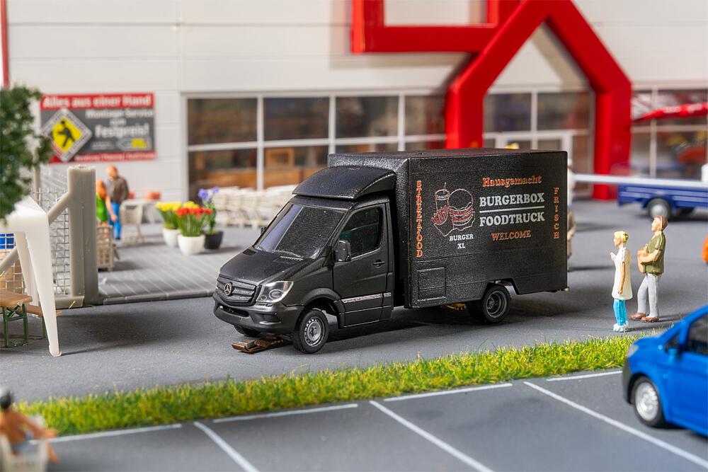 Picture of Faller 161324 H0 Car System Digital MB Sprinter Foodtruck (HERPA)