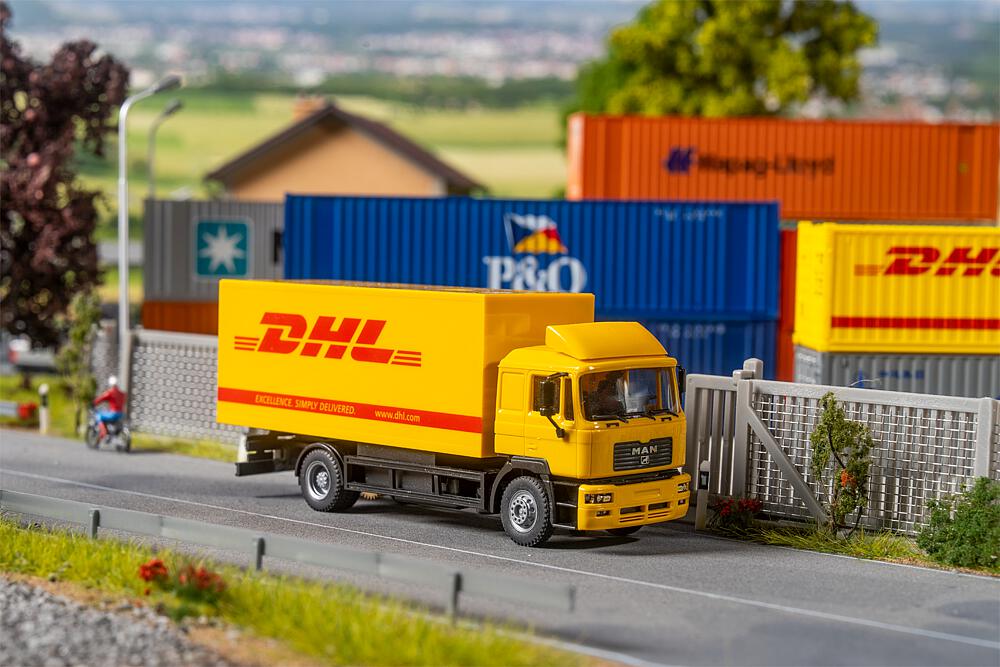 Picture of Faller 161326 H0 Car System Digital LKW MAN F 2000 DHL (HERPA)