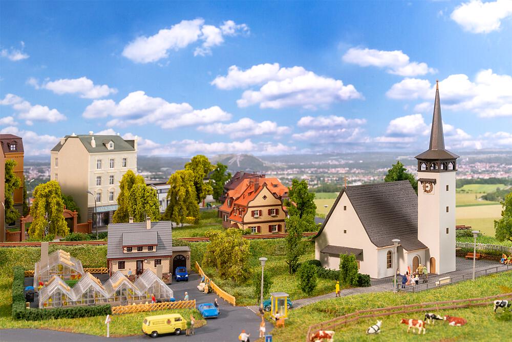 Bild von Faller 239010 N Aktions-Set Dorf