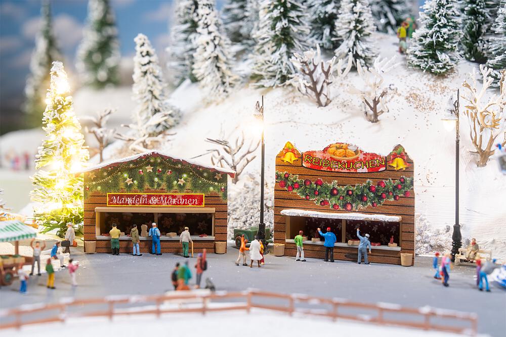 Bild von Faller 272020 N 2 Weihnachtsmarktbuden