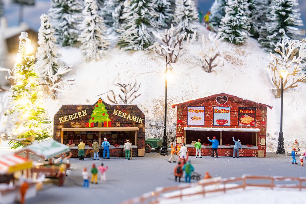 Bild von Faller 272021 N 2 Weihnachtsmarktbuden