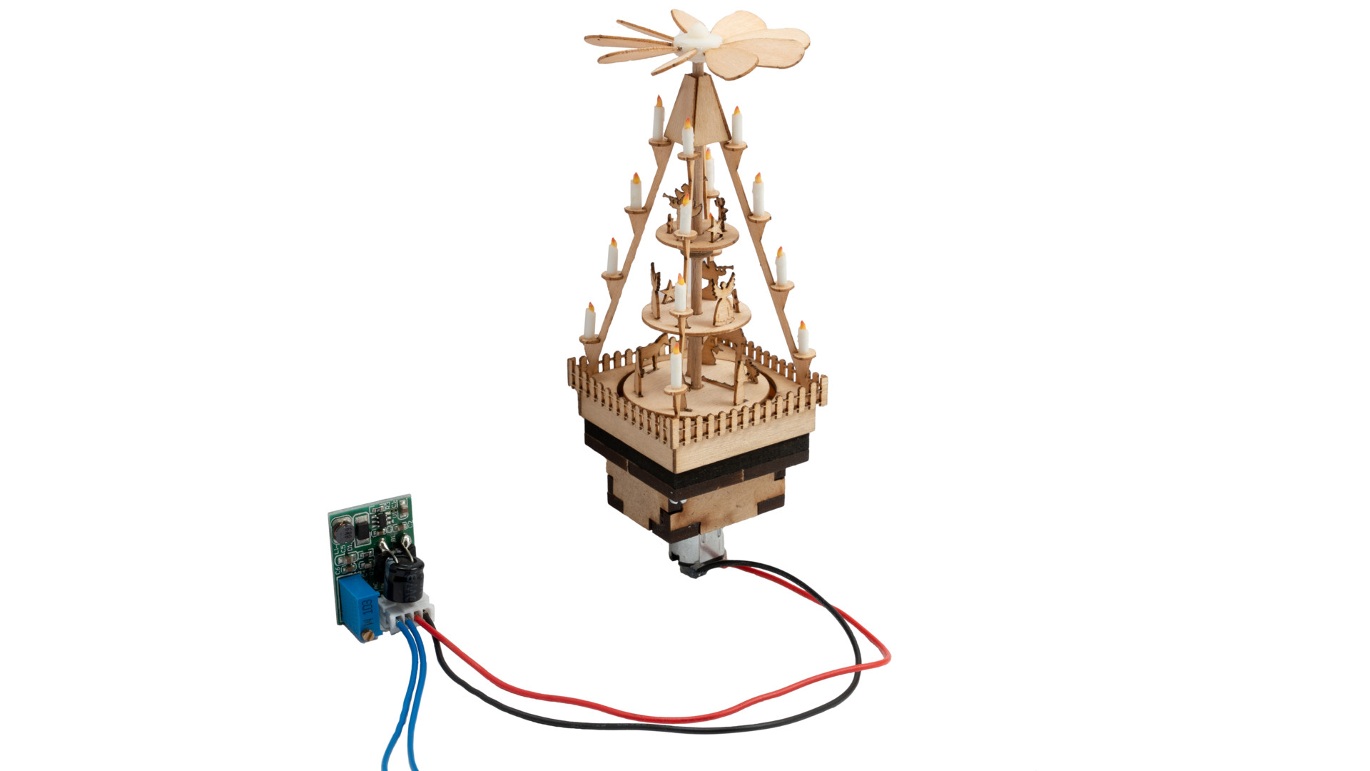 Picture of Noch 66413 H0 micro-motion Weihnachtsmarkt-Pyramide