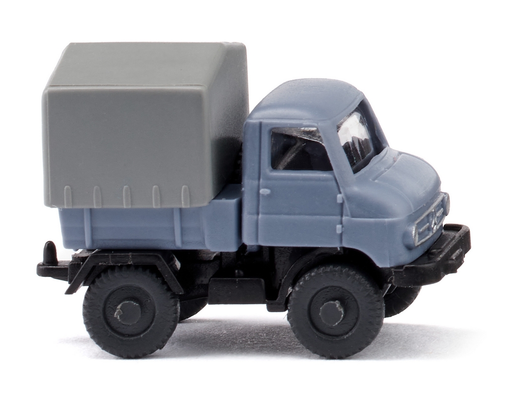 Bild von Wiking 097205 N Unimog U 411 taubenblau