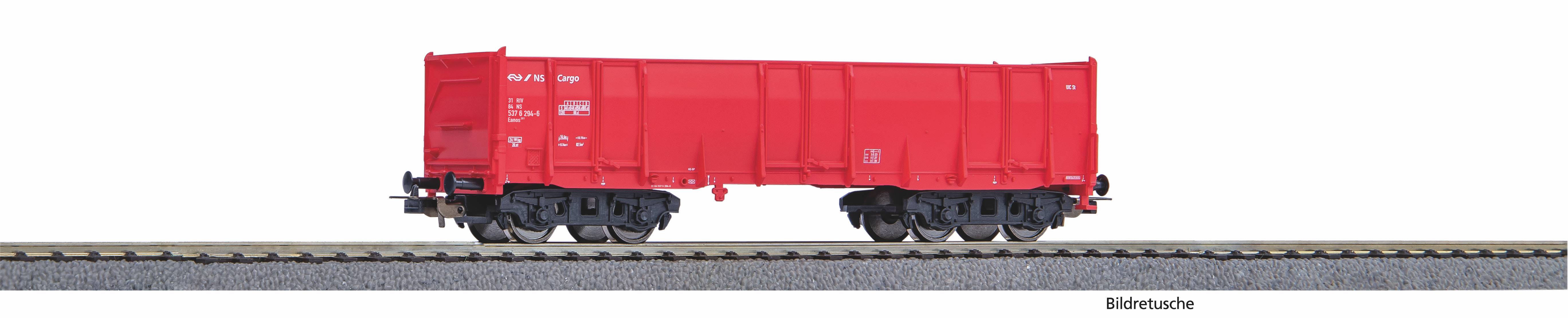 Bild von Piko 98553B4 H0 Hochbordwagen Eaos NS Cargo VI, verkehrsrot, #4