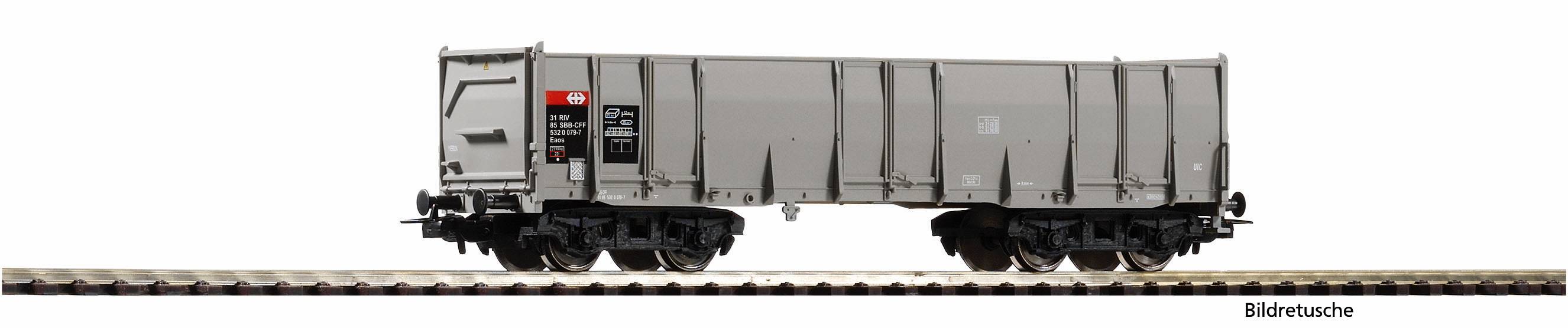 Bild von Piko 98553F2 H0 Hochbordwagen Eaos SBB VI, grau, #2