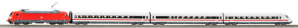 Bild von Piko 58153 H0 Zugset/Sound Metropolitan BR101 mit 2 Personenwagen mit Steuerwagen DB AG VI