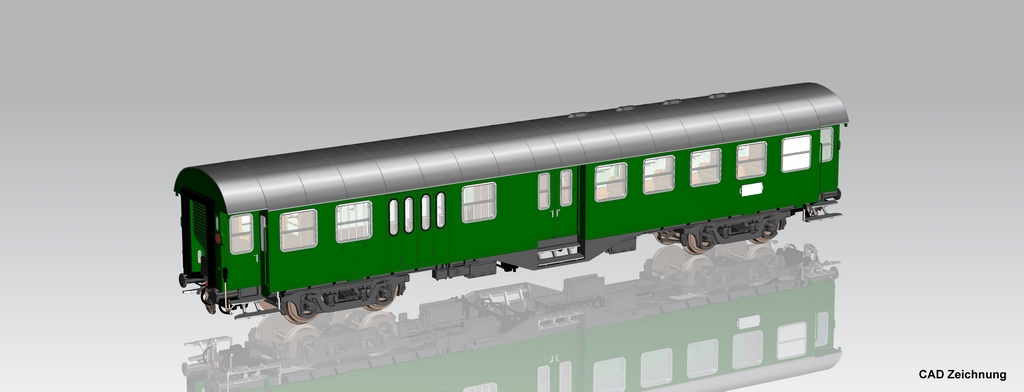 Picture of Piko 58862 H0 Umbauwagen 2. Kl. mit Gepäckabteil BD4yg DB IV