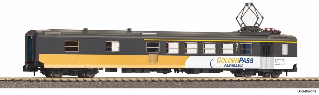 Bild von Piko 94388 N-Personenwagen Speisewagen EW I GoldenPass BLS V