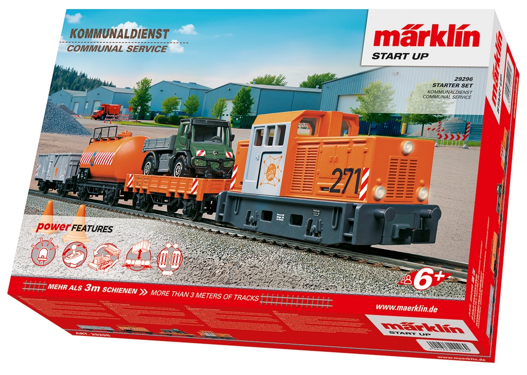 Picture of Märklin 29296 H0 Start up - Startpackung Kommunaldienst