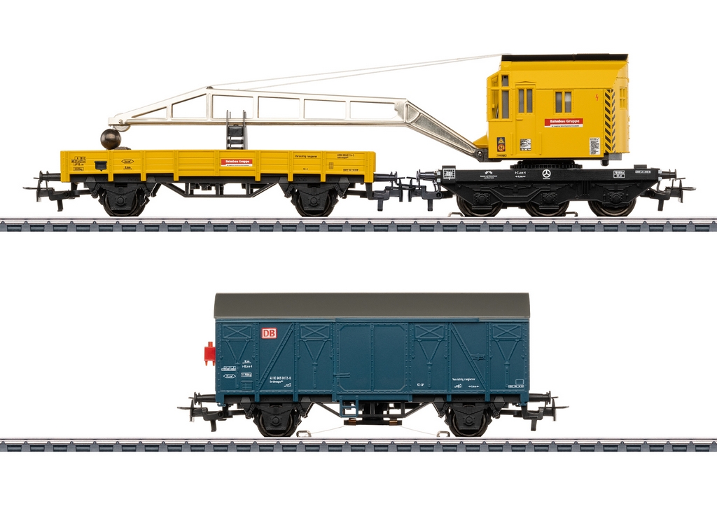 Picture of Märklin 46720 H0 Kranwagen-Set mit Digital-Funktionen DB AG