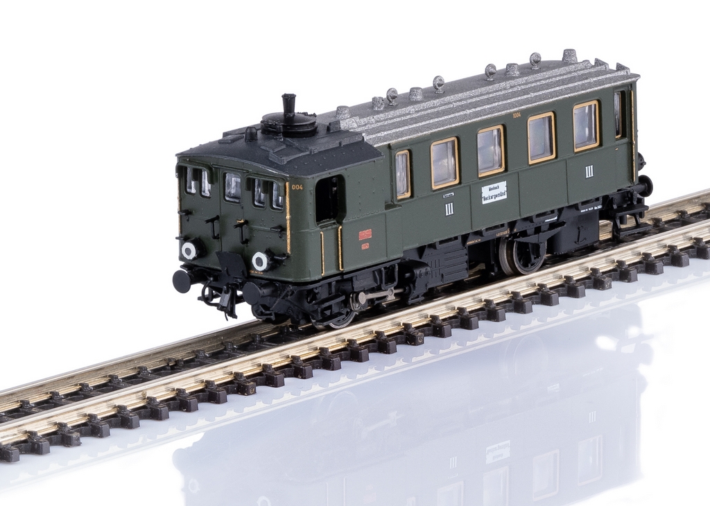 Bild von Märklin 88148 Z Dampftriebwagen Kittel G.Bad. Grün