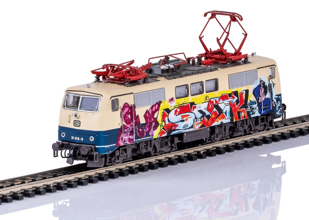 Bild von Trix 16724 N Elektrolok BR 111 DB Graffiti