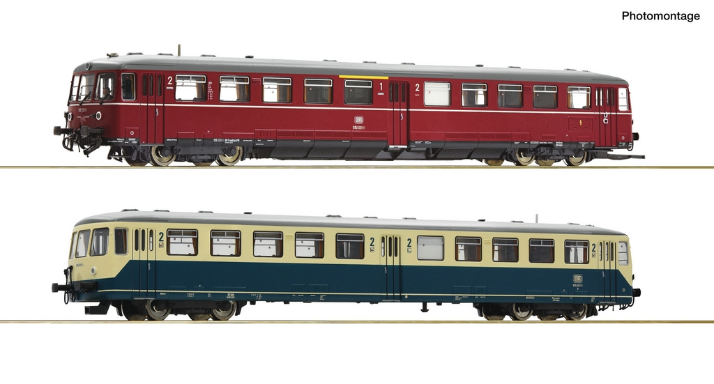 Roco 7710016 H0 Akkutriebwagen 515 537-9 mit Steuerwagen DB digital