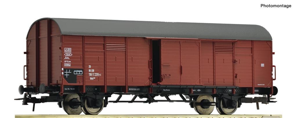 Roco 6600287 H0 Gedeckter Güterwagen DB