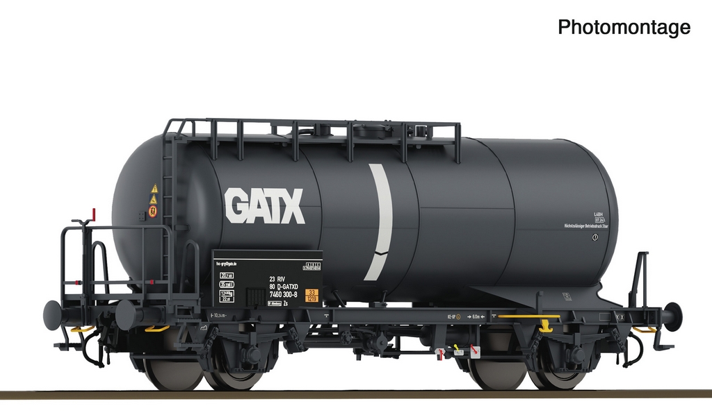 Roco 6600247 H0 Chemiekesselwagen GATX