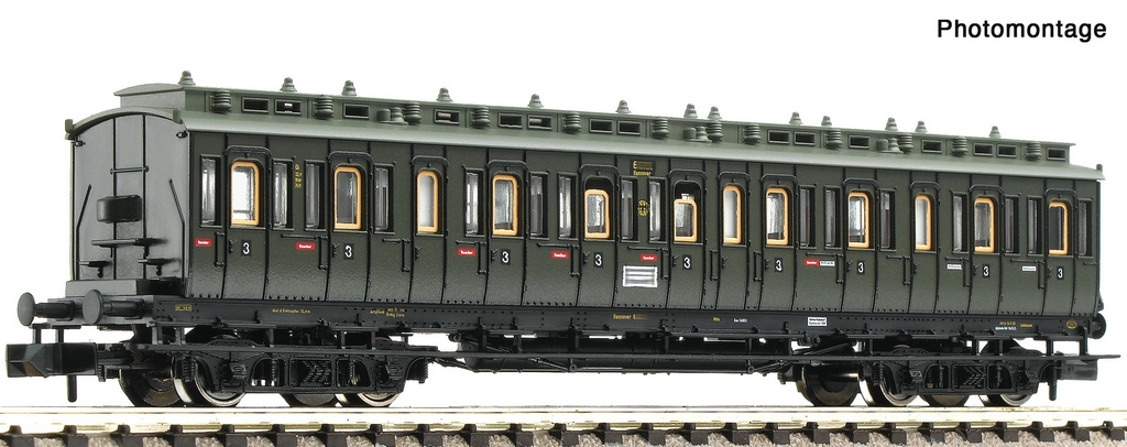 Fleischmann 6260101 N Abteilwagen 3. Klasse DRG