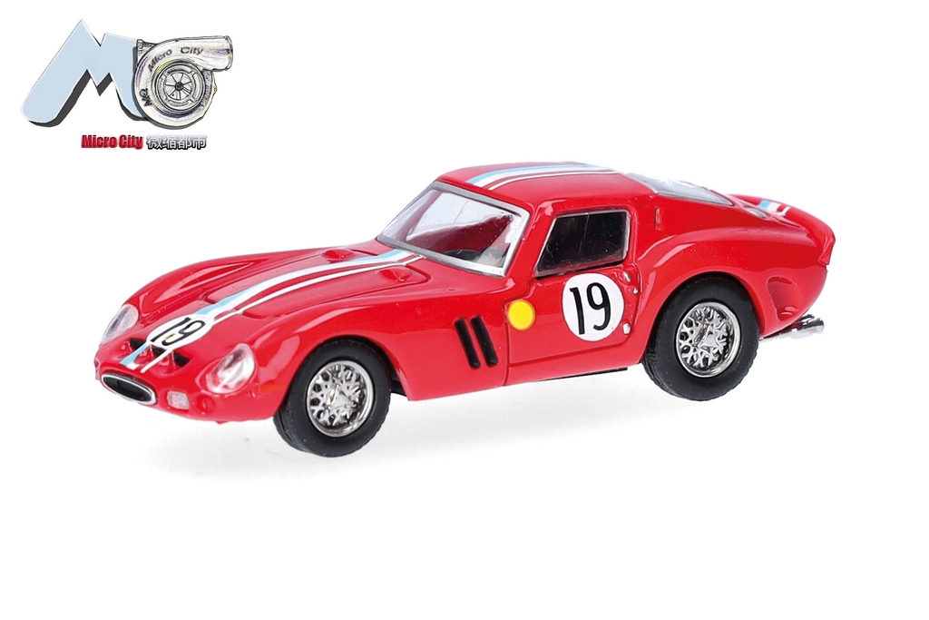 MicroCity 87MC000062 H0 Ferrari 250 GTO 19, rot