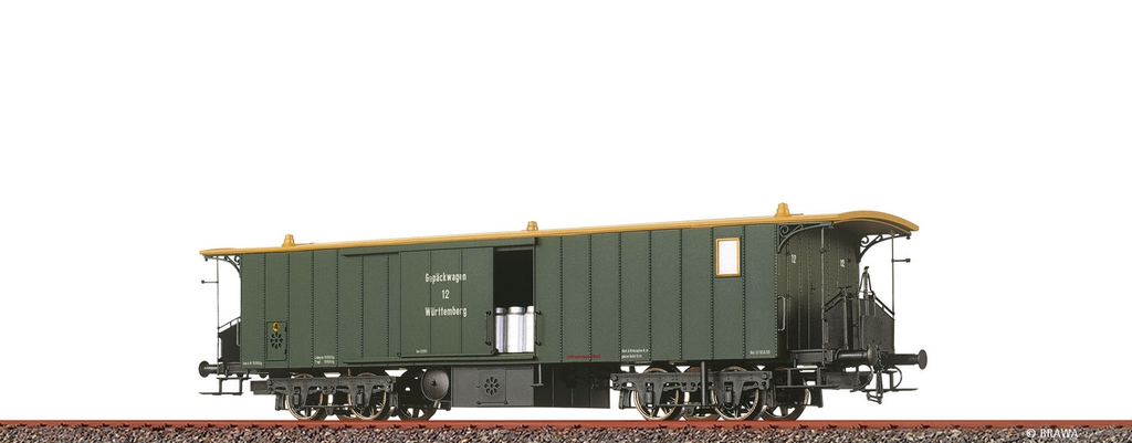 Brawa 45720 H0 Gepäckwagen GEP K.W.St.E. I