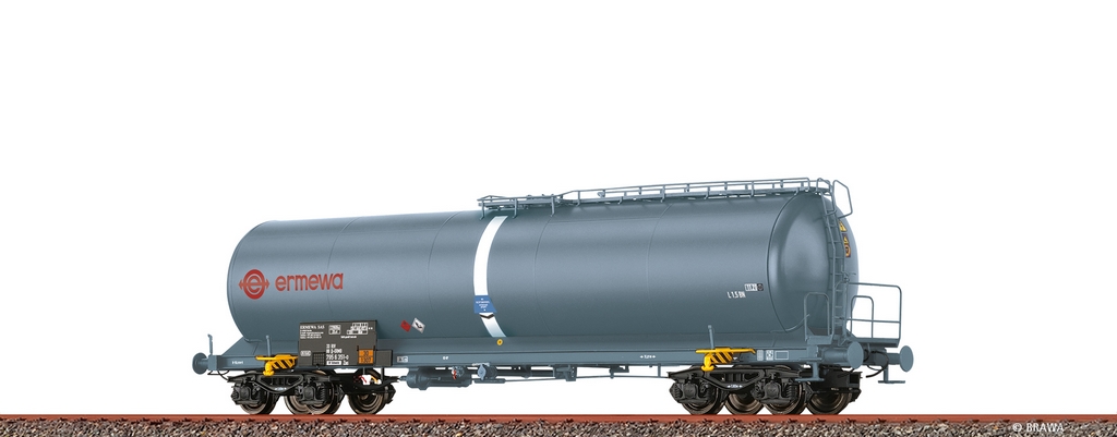 Brawa 50158 H0 Neubaukesselwagen 4-achsig Zas Ermewa VI