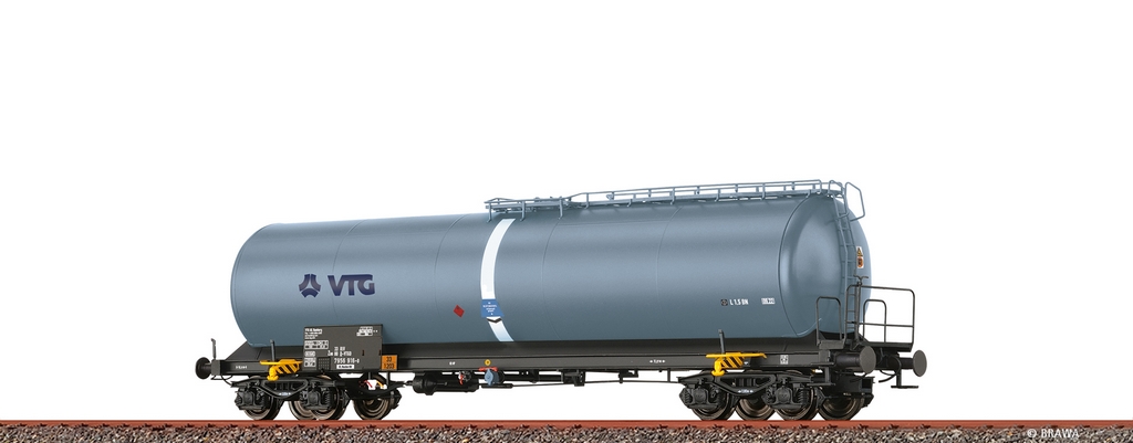 Brawa 51147 H0 Neubaukesselwagen 4-achsig Zas VTG VI