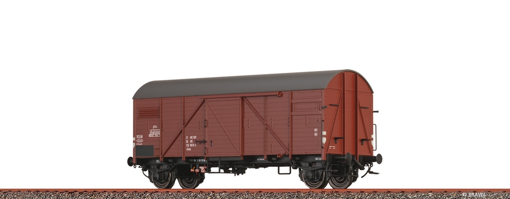 Brawa 51182 H0 Gedeckter Güterwagen Gms DR IV