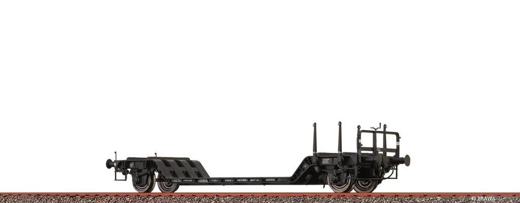 Brawa 51197 H0 Tiefladewagen Uikk631 DB IV