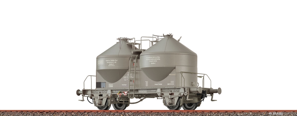 Brawa 51327 H0 Staubbehälterwagen Ucs908 DB IV
