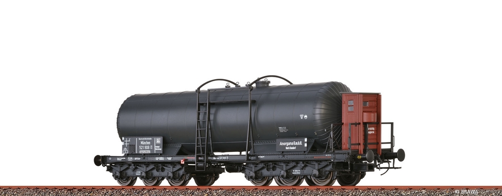 Brawa 58220 H0 Kesselwagen 6-achsig ZZ Anorgana DRG II