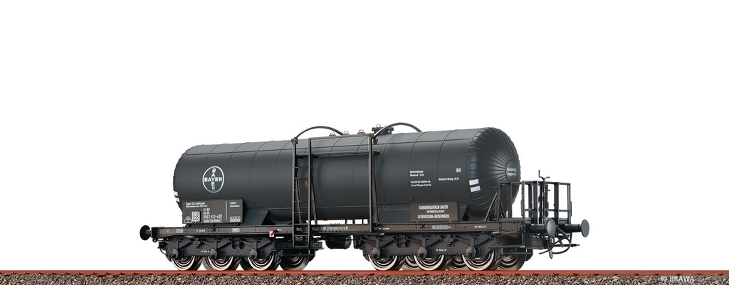 Brawa 58222 H0 Kesselwagen 6-achsig ZZ Bayer DB IV